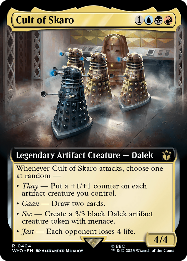 Cult of Skaro (Extended Art) [Doctor Who] | Gaming Infinity