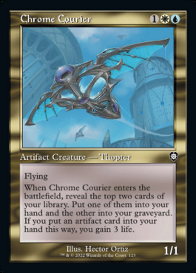 Chrome Courier (Retro) [The Brothers' War Commander] | Gaming Infinity