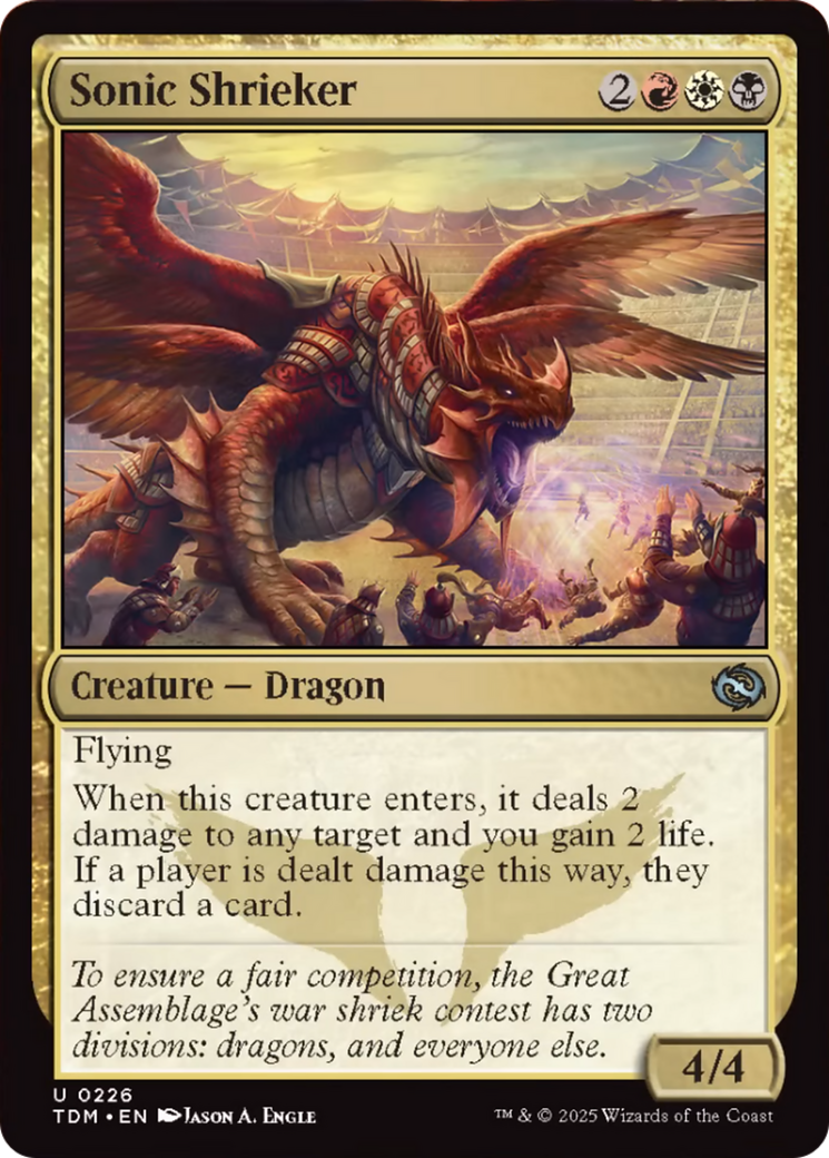 Sonic Shrieker [Tarkir: Dragonstorm] | Gaming Infinity