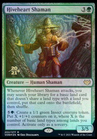 Hiveheart Shaman [Innistrad: Crimson Vow Prerelease Promos] | Gaming Infinity