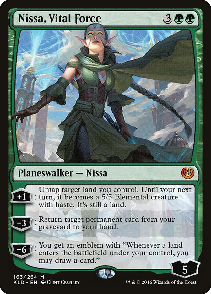 Nissa, Vital Force [Kaladesh] | Gaming Infinity