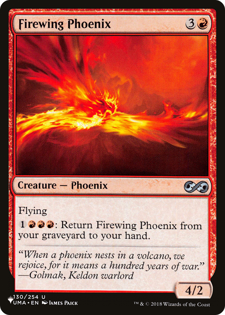 Firewing Phoenix [The List] | Gaming Infinity