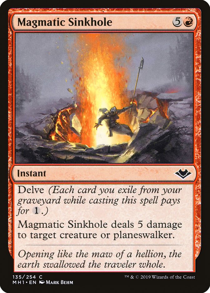 Magmatic Sinkhole [Modern Horizons] | Gaming Infinity