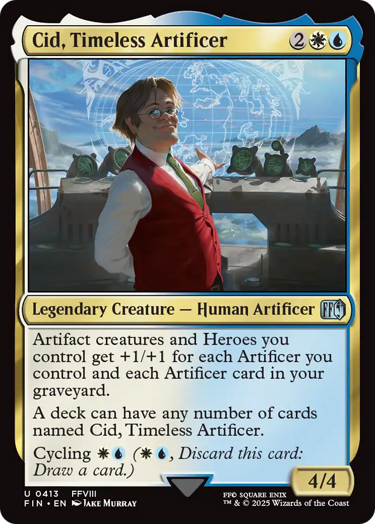 Cid, Timeless Artificer (0413) [FINAL FANTASY] | Gaming Infinity