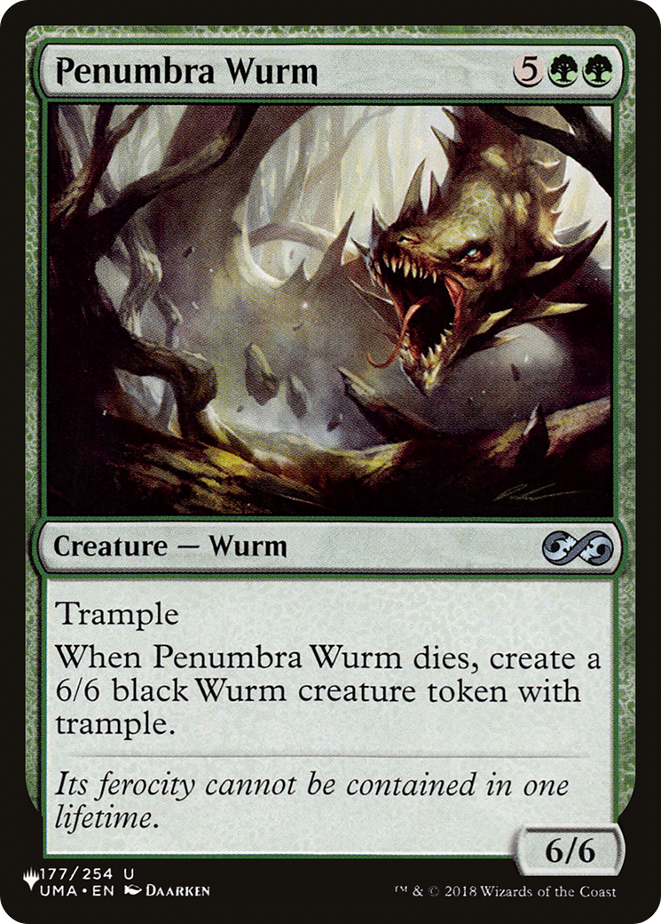 Penumbra Wurm [The List] | Gaming Infinity