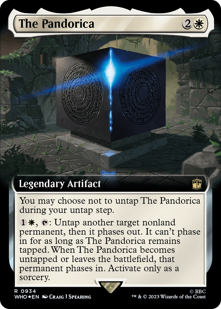 The Pandorica (Extended Art) (Surge Foil) [Doctor Who] | Gaming Infinity