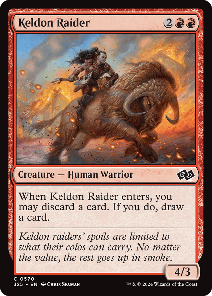 Keldon Raider [Foundations Jumpstart] | Gaming Infinity