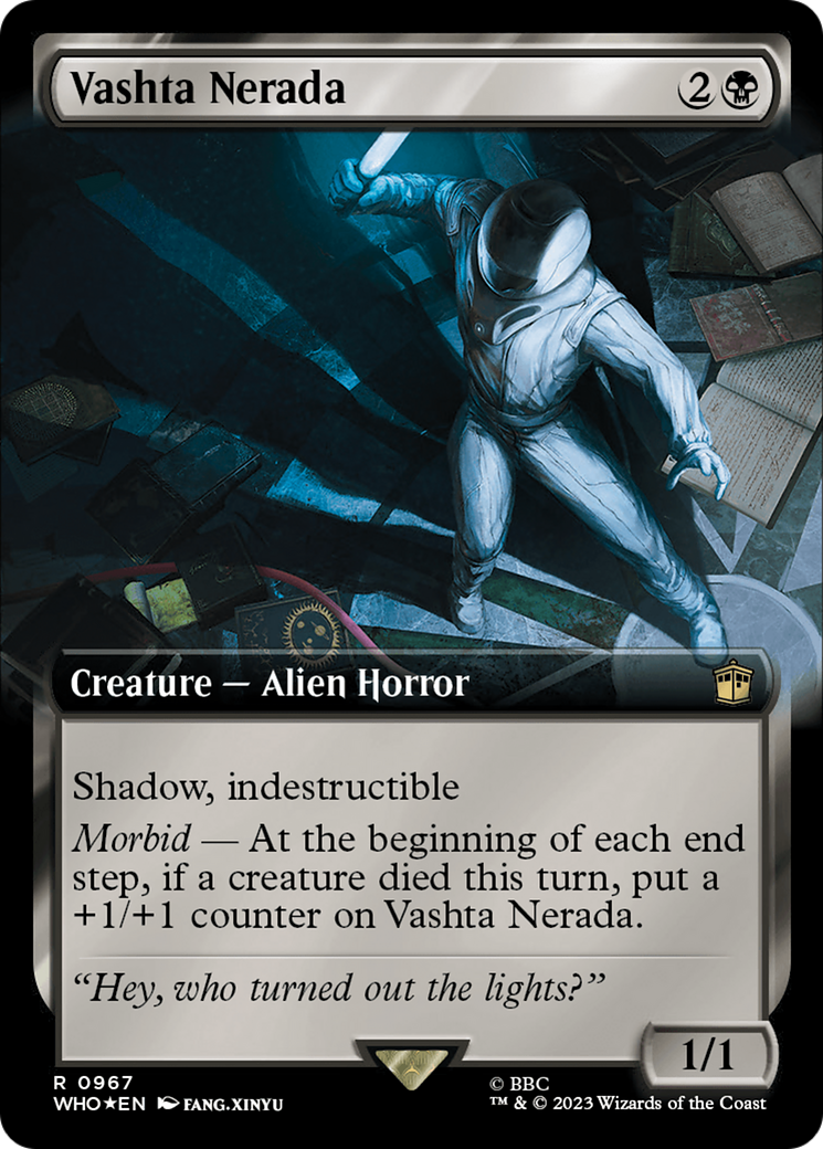 Vashta Nerada (Extended Art) (Surge Foil) [Doctor Who] | Gaming Infinity