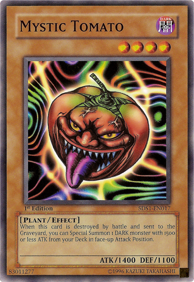 Mystic Tomato [5DS1-EN017] Common | Gaming Infinity