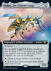 Zabaz, the Glimmerwasp (Extended Art) [Modern Horizons 2] | Gaming Infinity