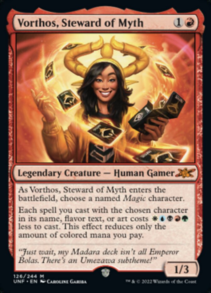 Vorthos, Steward of Myth [Unfinity] | Gaming Infinity