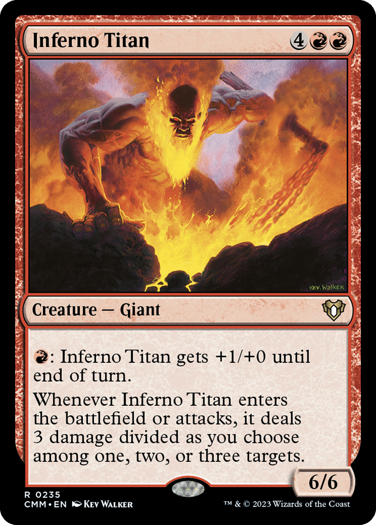 Inferno Titan [Commander Masters] | Gaming Infinity