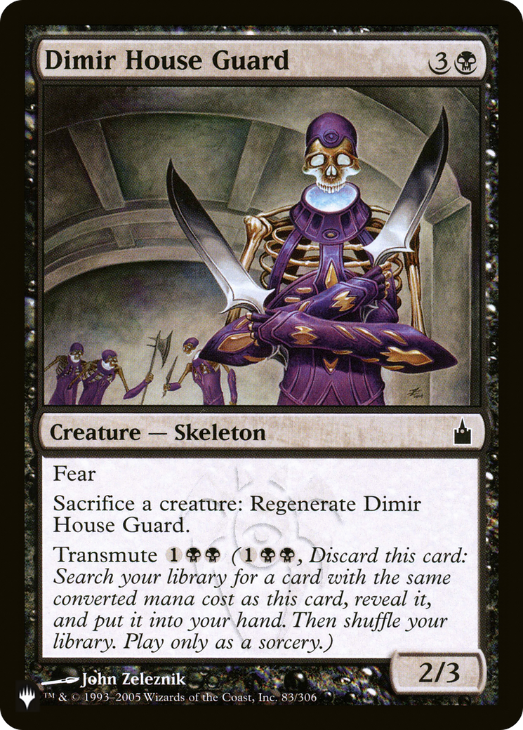 Dimir House Guard [The List] | Gaming Infinity