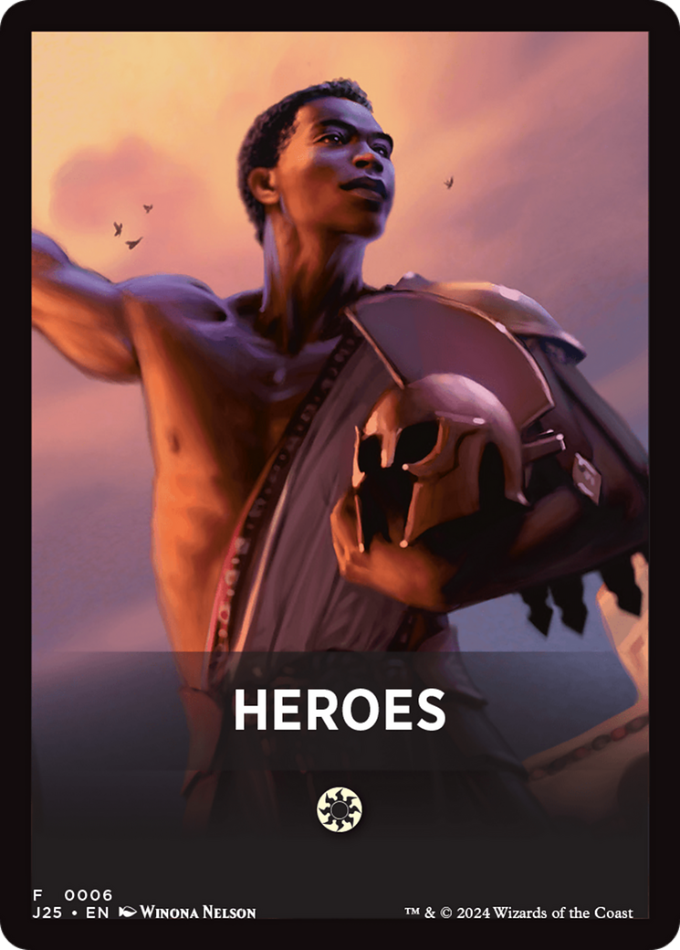 Heroes Theme Card [Foundations Jumpstart Front Cards] | Gaming Infinity