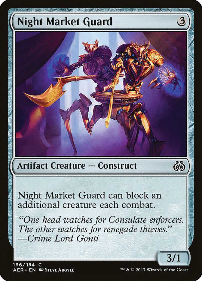 Night Market Guard [Aether Revolt] | Gaming Infinity