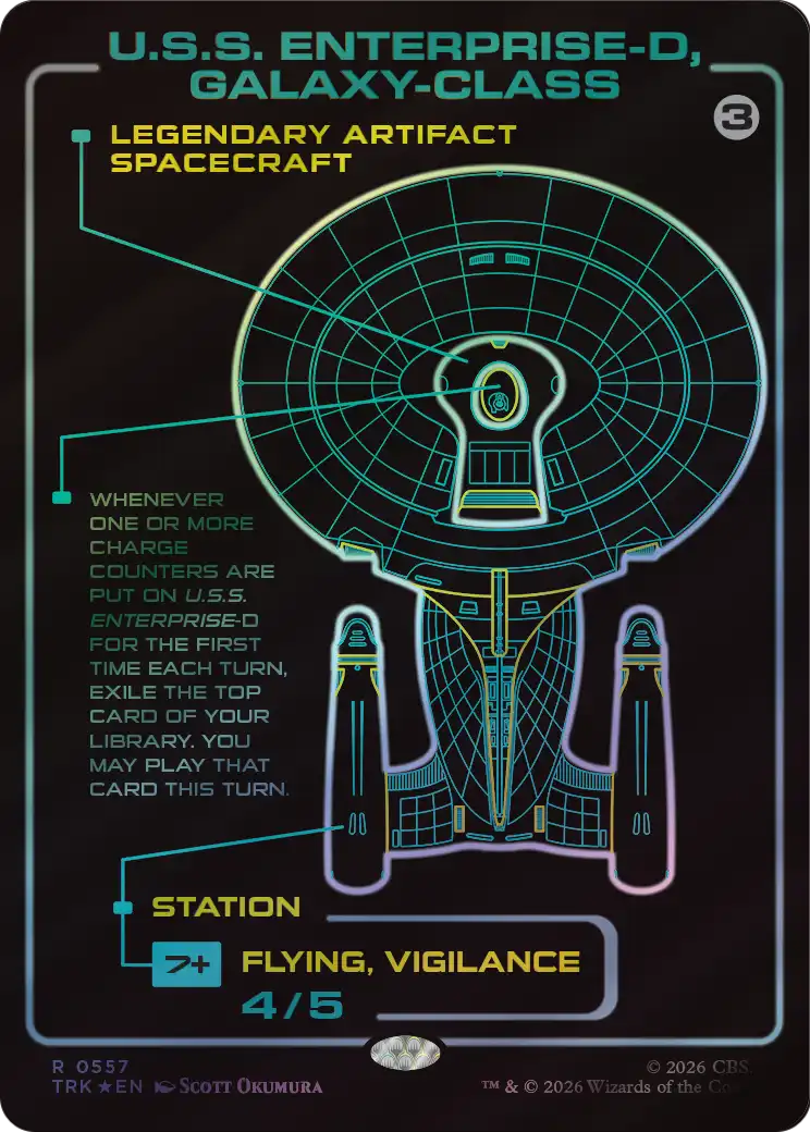 U.S.S. Enterprise-D, Galaxy-Class (Showcase) [Star Trek] | Gaming Infinity