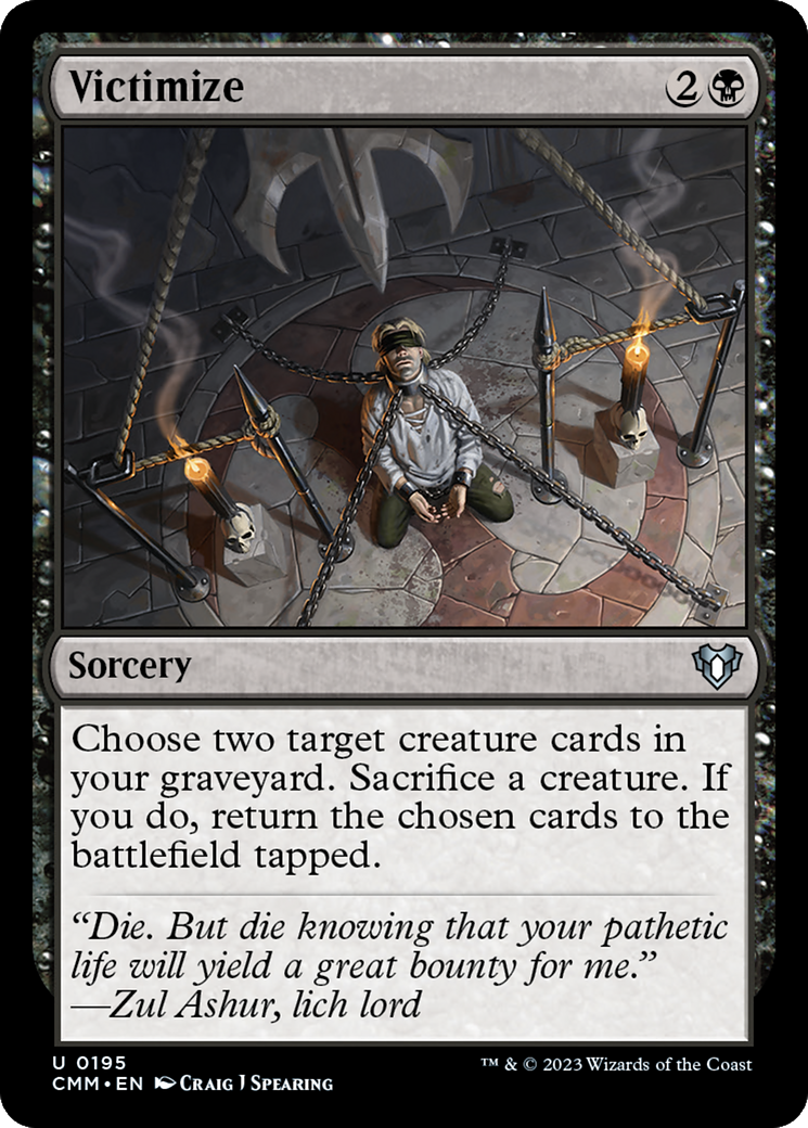 Victimize [Commander Masters] | Gaming Infinity