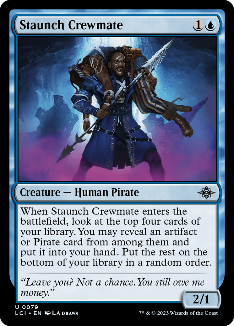 Staunch Crewmate [The Lost Caverns of Ixalan] | Gaming Infinity