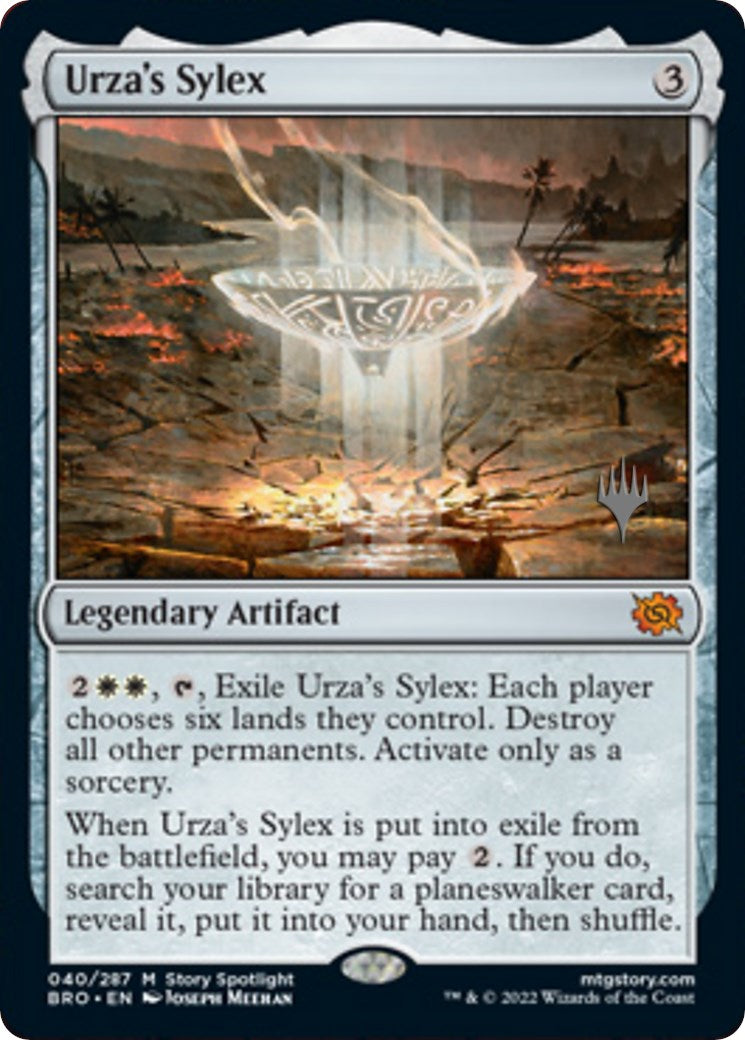 Urza's Sylex (Promo Pack) [The Brothers' War Promos] | Gaming Infinity