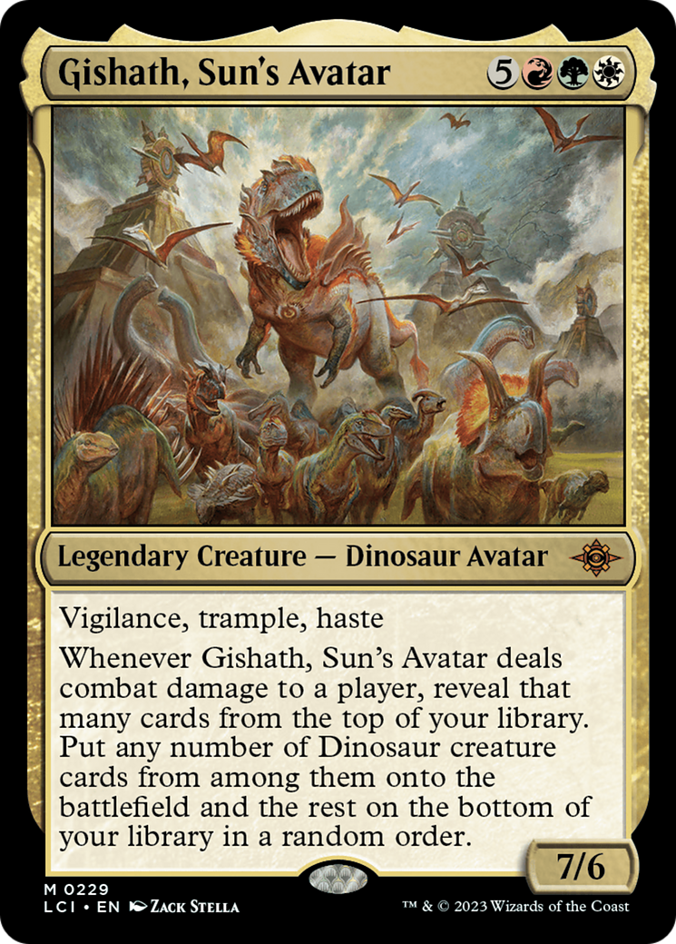 Gishath, Sun's Avatar [The Lost Caverns of Ixalan] | Gaming Infinity