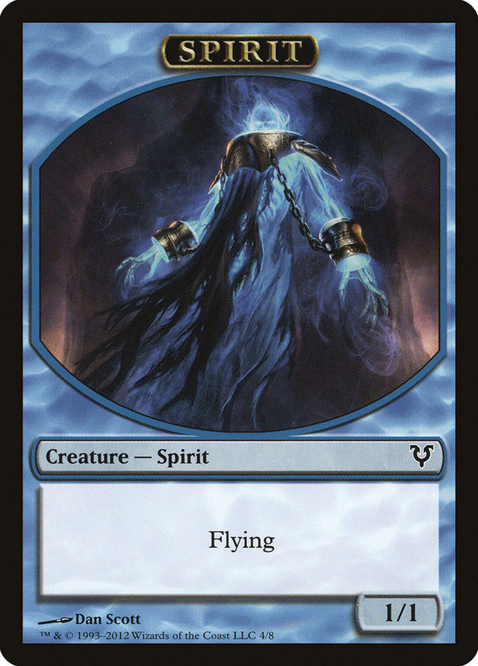 Spirit Token (4/8) [Avacyn Restored Tokens] | Gaming Infinity