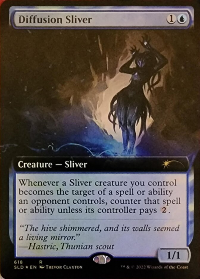 Diffusion Sliver (Extended Art) [Secret Lair Drop Promos] | Gaming Infinity