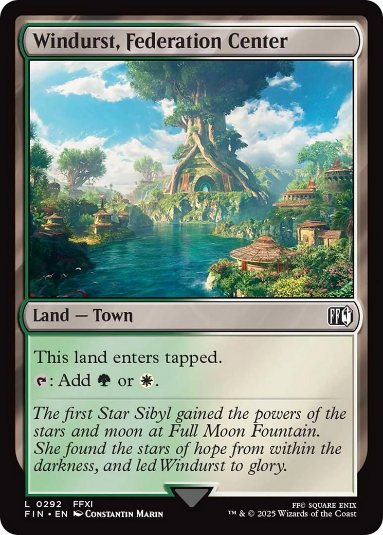 Windurst, Federation Center [FINAL FANTASY] | Gaming Infinity
