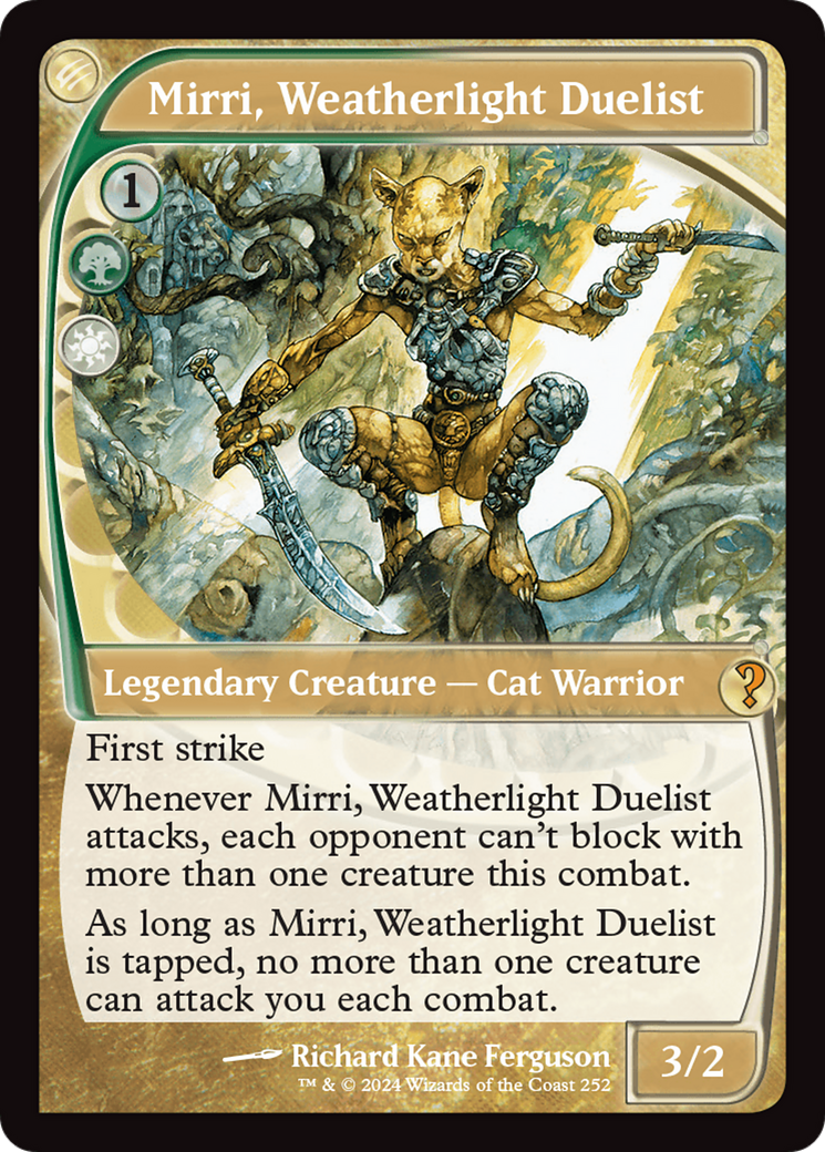 Mirri, Weatherlight Duelist (Future Sight) [Mystery Booster 2] | Gaming Infinity