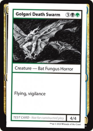 Golgari Death Swarm (2021 Edition) [Mystery Booster Playtest Cards] | Gaming Infinity