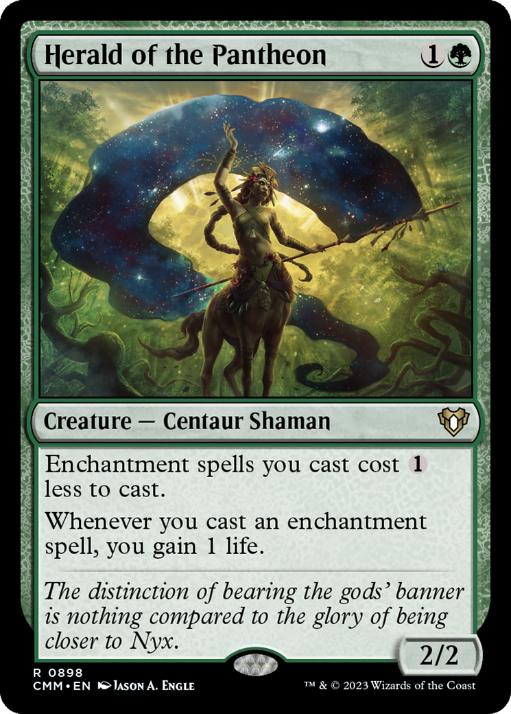 Herald of the Pantheon [Commander Masters] | Gaming Infinity