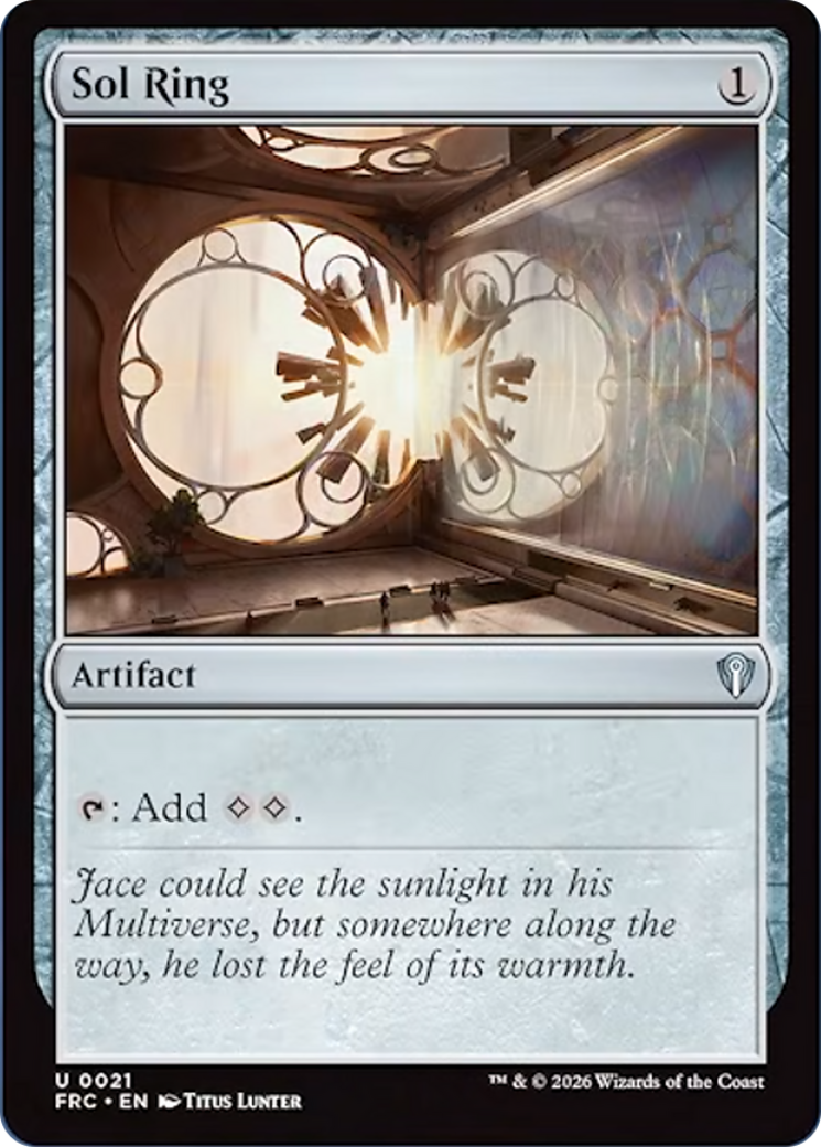 Sol Ring [Reality Fracture Commander] | Gaming Infinity