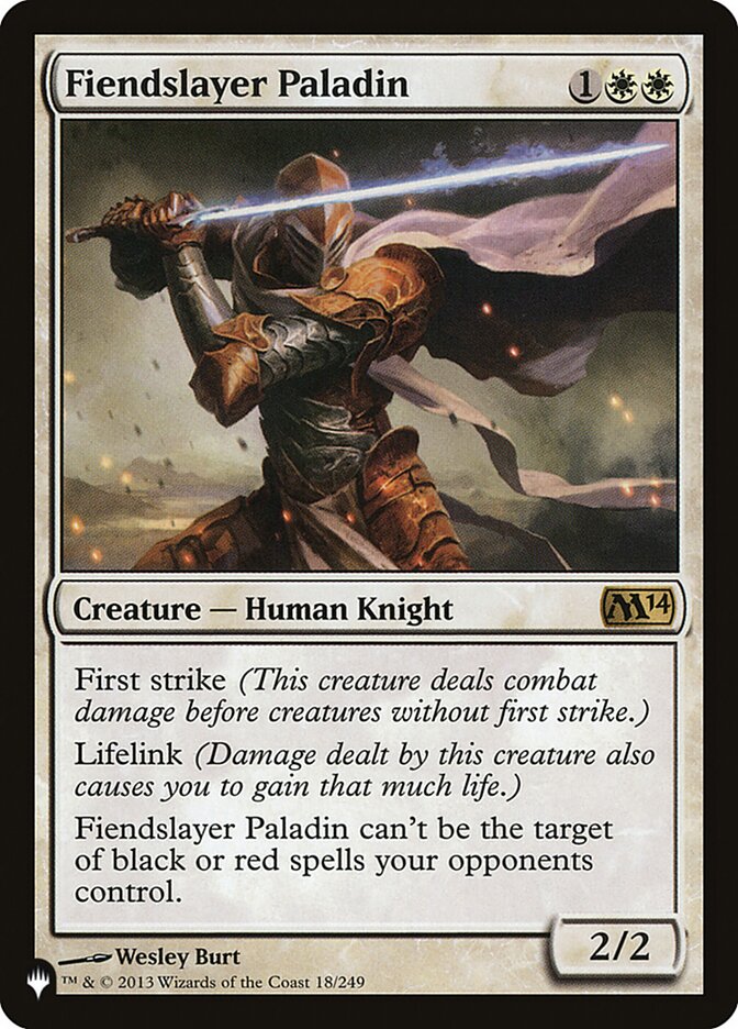 Fiendslayer Paladin [The List] | Gaming Infinity