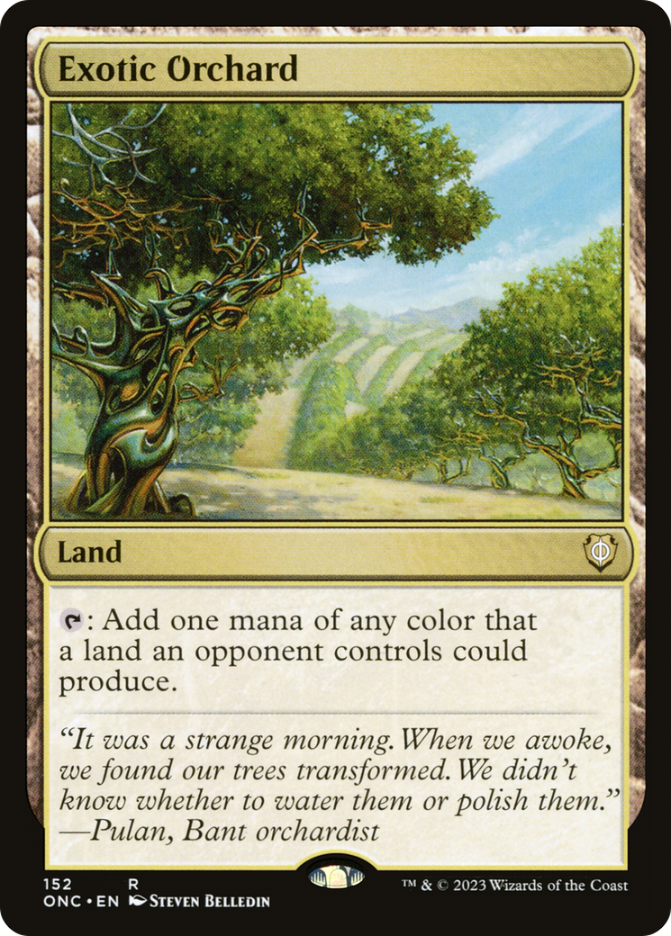 Exotic Orchard [Phyrexia: All Will Be One Commander] | Gaming Infinity