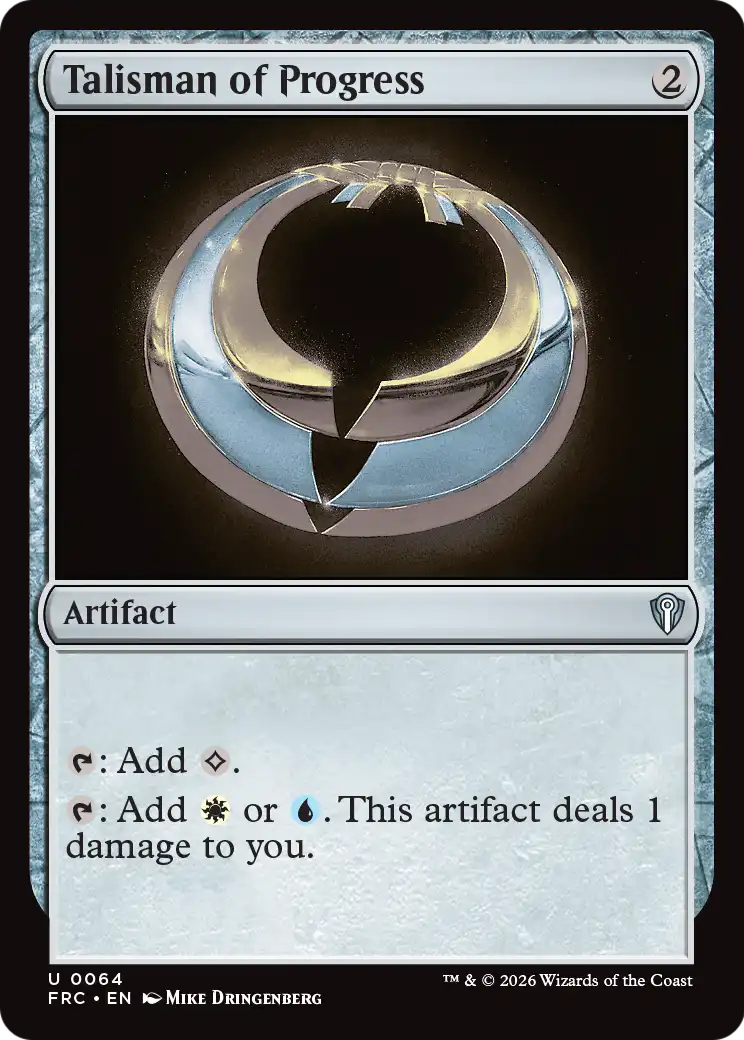 Talisman of Progress [Reality Fracture Commander] | Gaming Infinity