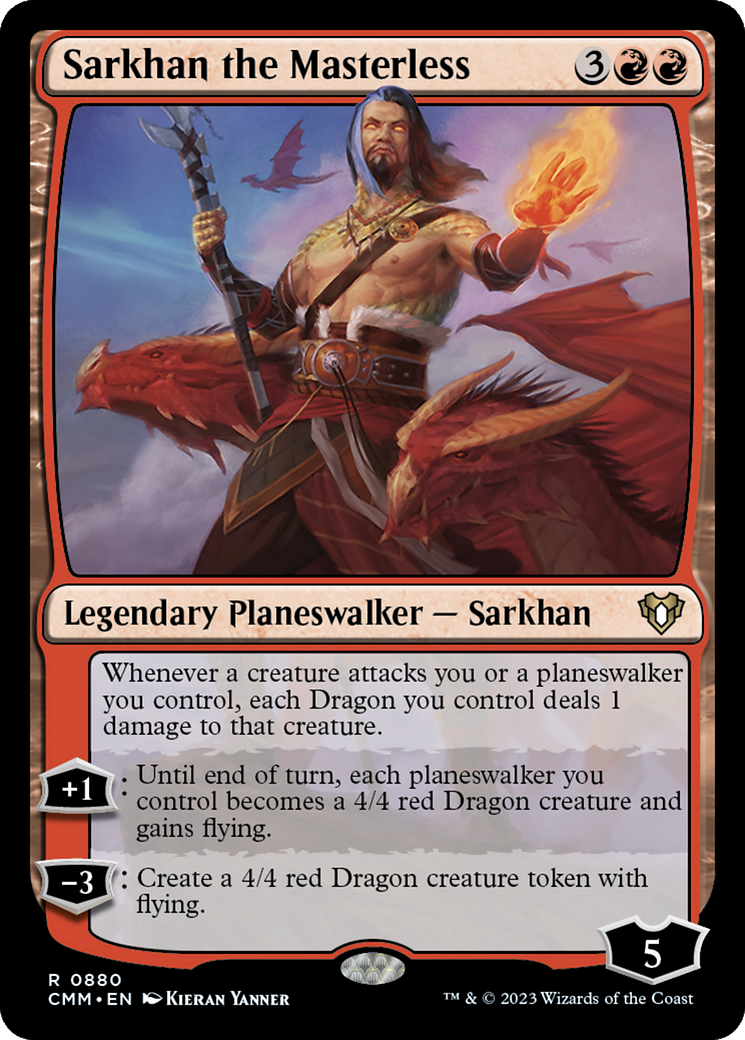 Sarkhan the Masterless [Commander Masters] | Gaming Infinity