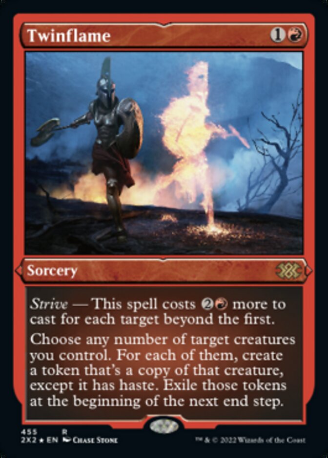 Twinflame (Foil Etched) [Double Masters 2022] | Gaming Infinity