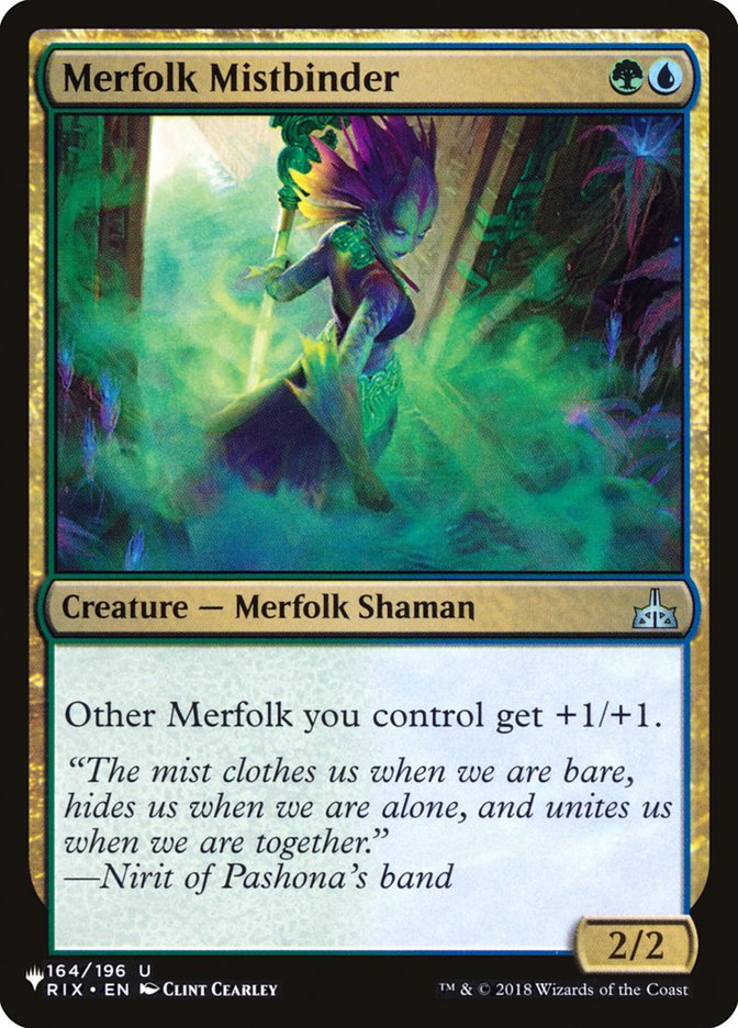 Merfolk Mistbinder [The List] | Gaming Infinity