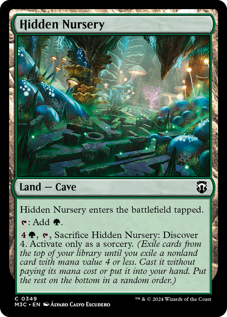 Hidden Nursery (Ripple Foil) [Modern Horizons 3 Commander] | Gaming Infinity