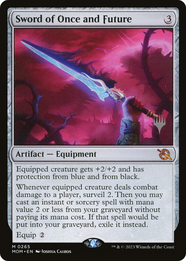 Sword of Once and Future (Promo Pack) [March of the Machine Promos] | Gaming Infinity