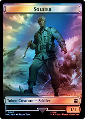 Soldier // Alien Insect Double-Sided Token (Surge Foil) [Doctor Who Tokens] | Gaming Infinity