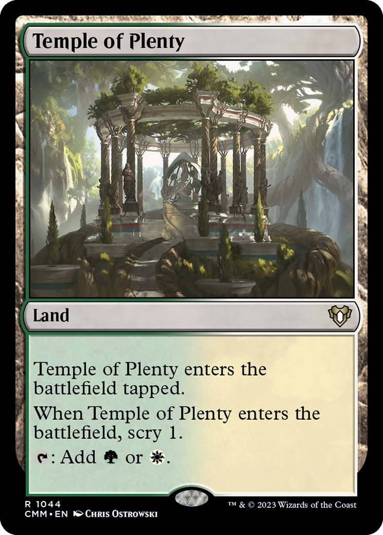 Temple of Plenty [Commander Masters] | Gaming Infinity