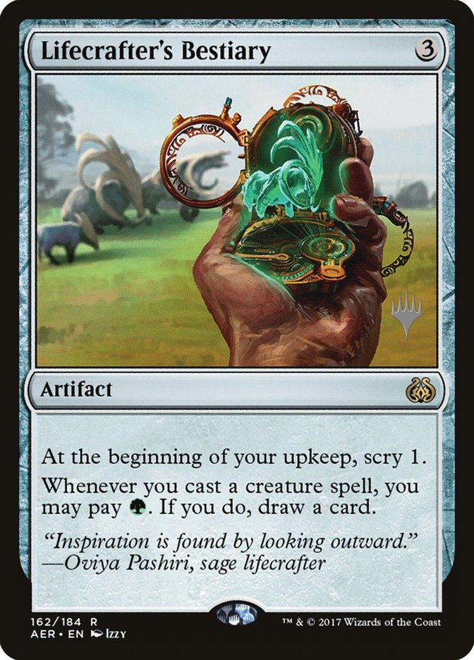 Lifecrafter's Bestiary (Promo Pack) [Aether Revolt Promos] | Gaming Infinity