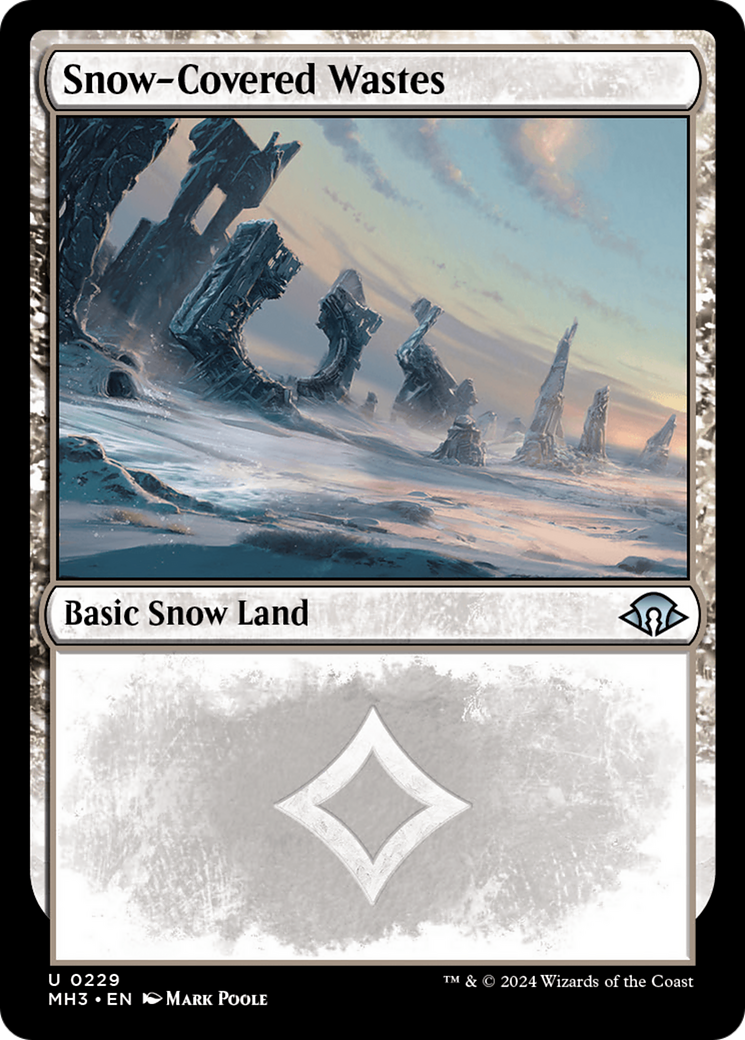 Snow-Covered Wastes (0229) [Modern Horizons 3] | Gaming Infinity