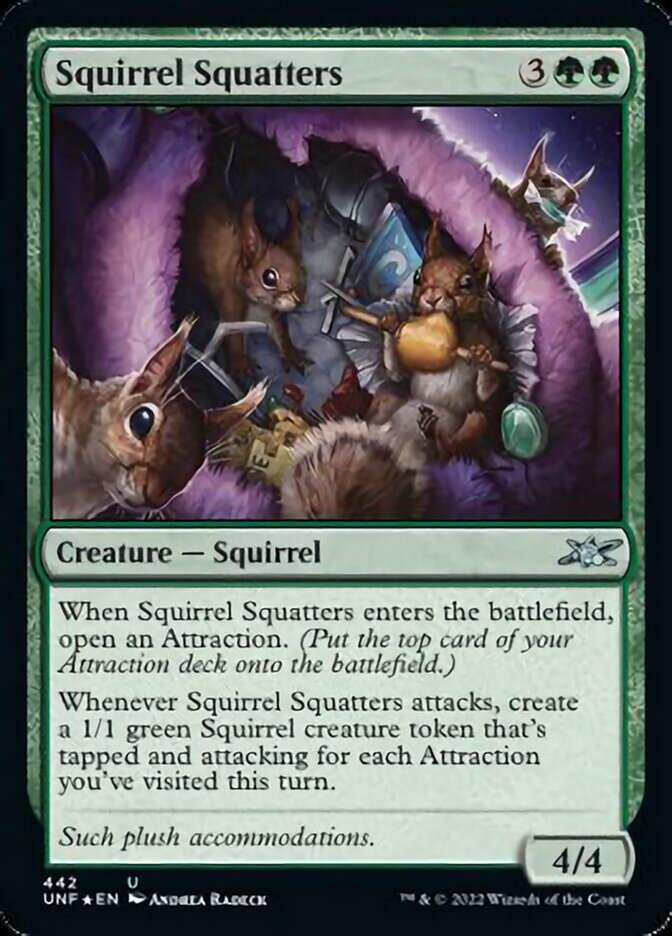 Squirrel Squatters (Galaxy Foil) [Unfinity] | Gaming Infinity