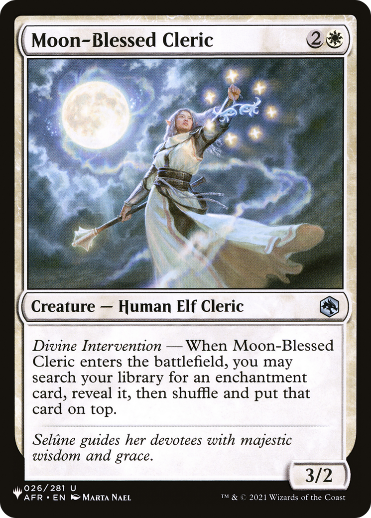 Moon-Blessed Cleric [The List] | Gaming Infinity