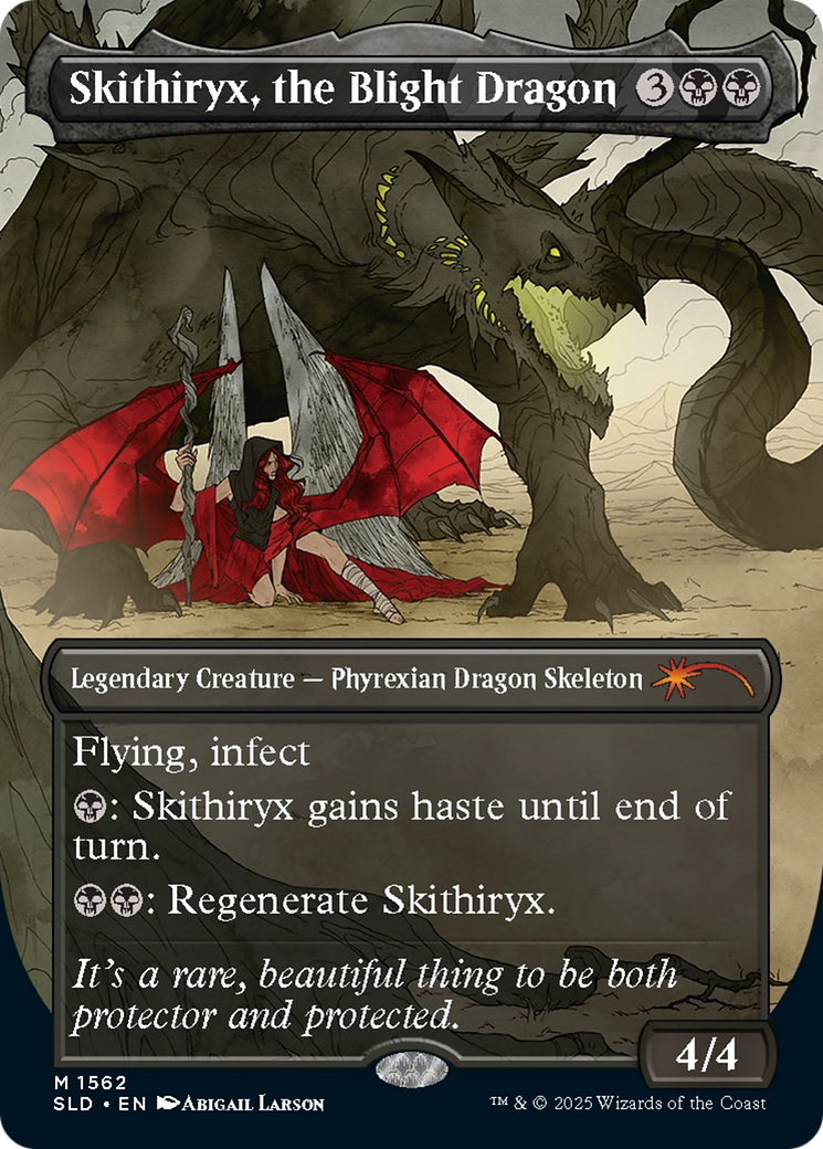 Skithiryx, the Blight Dragon (Rainbow Foil) [Secret Lair Drop Series] | Gaming Infinity