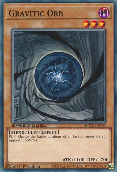 Gravitic Orb [SGX3-ENG07] Common | Gaming Infinity