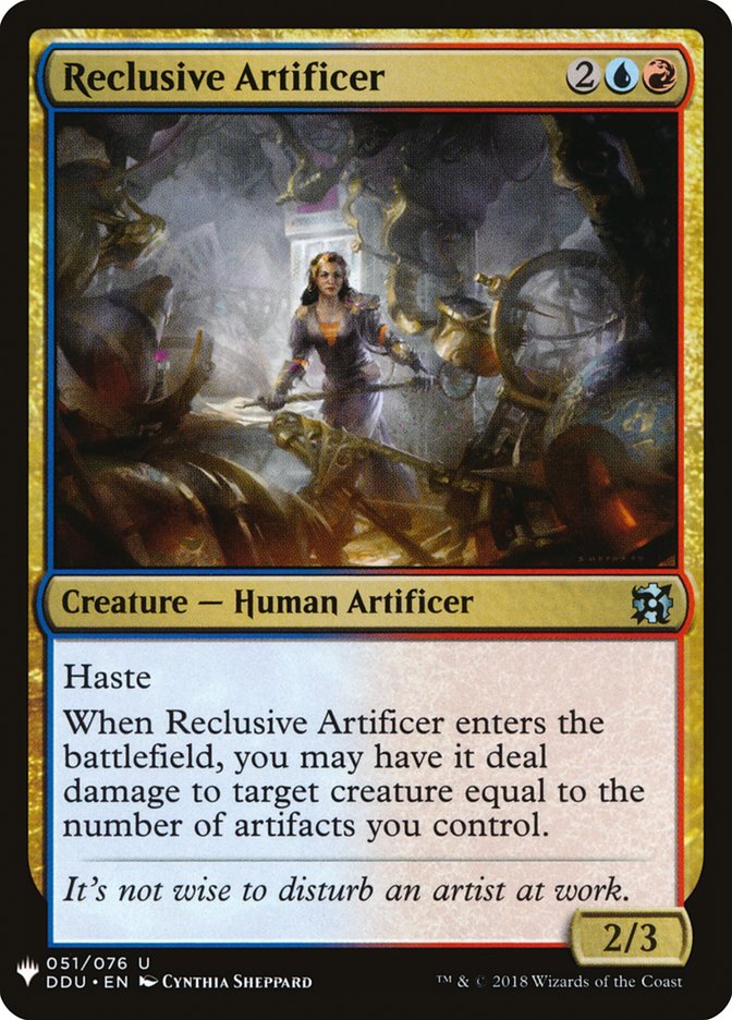 Reclusive Artificer [Mystery Booster] | Gaming Infinity