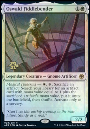 Oswald Fiddlebender [Dungeons & Dragons: Adventures in the Forgotten Realms Prerelease Promos] | Gaming Infinity