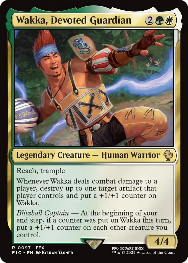 Wakka, Devoted Guardian [FINAL FANTASY Commander] | Gaming Infinity